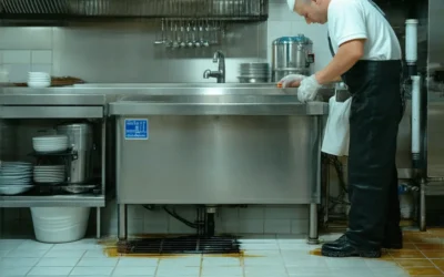 Separadores de grasas en bares y restaurantes: mantenimiento y señales de saturación