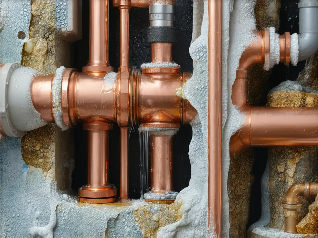 atascos por cal en aguda dura